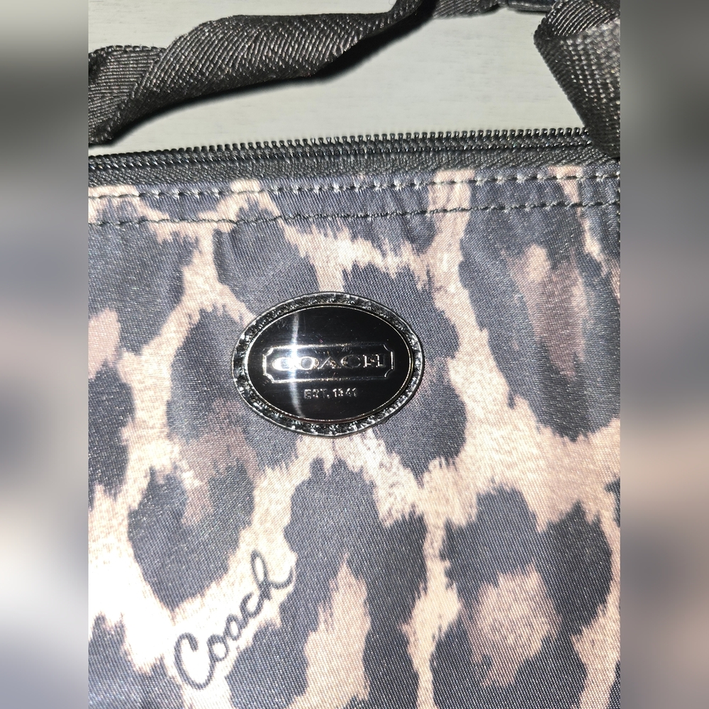 Coach Leopard Print Bag - Picture 2 of 8